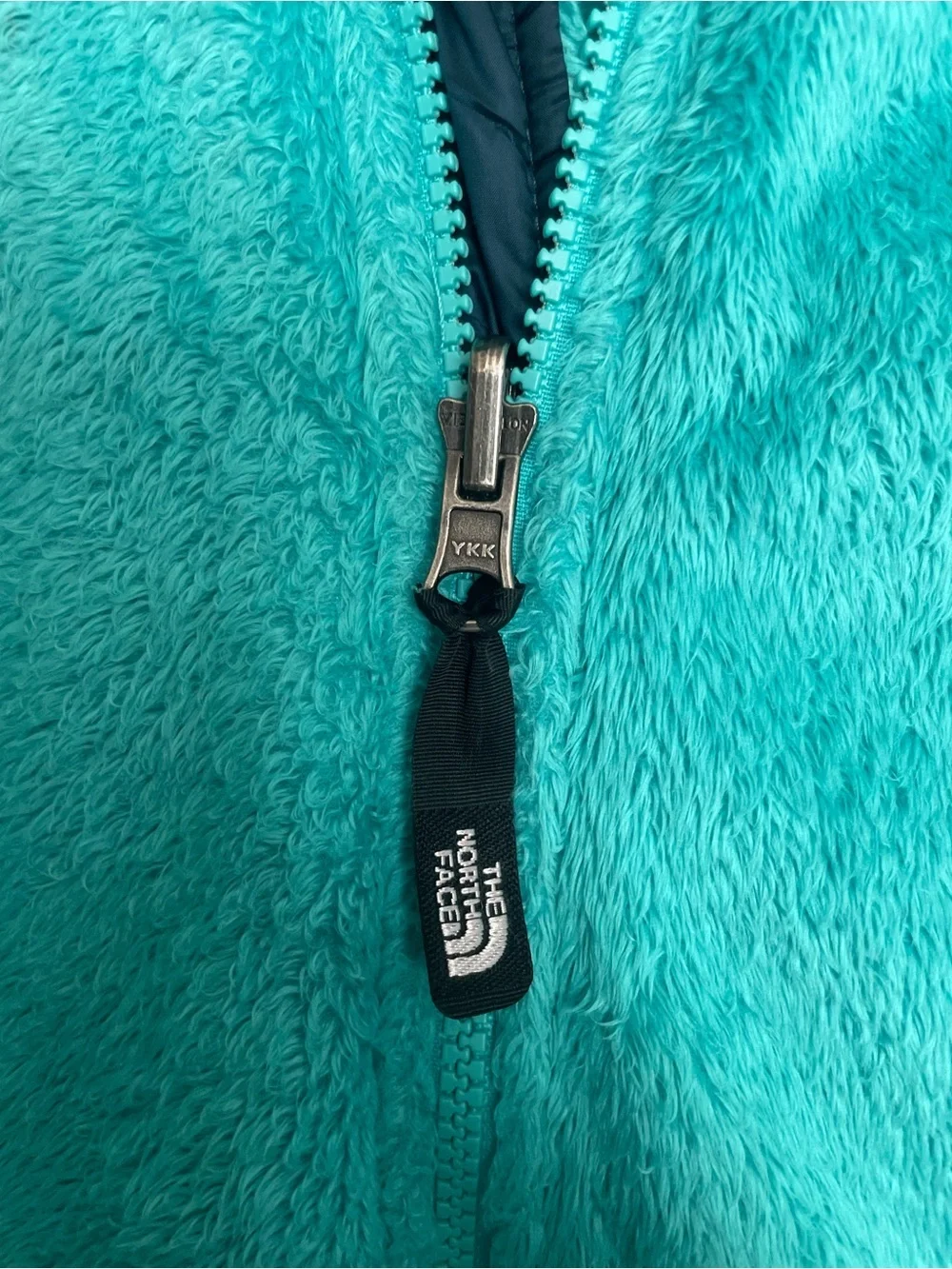The North Face Women’s size Medium Teal Fleece Jacket